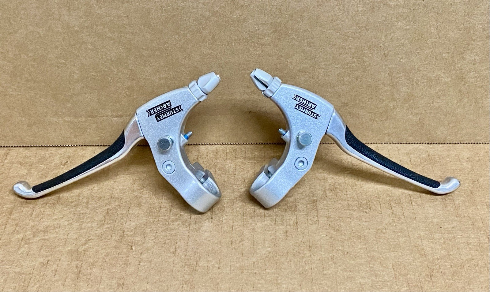 Sturmey Archer BLS81-P Right/Left Brake Lever Set With Parking Button