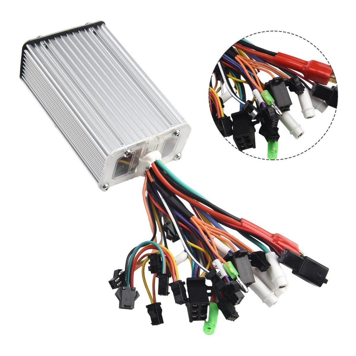 Sine Wave Controller 1pc 350W/500W 36V48V60V Brushless Controller,E-Bike