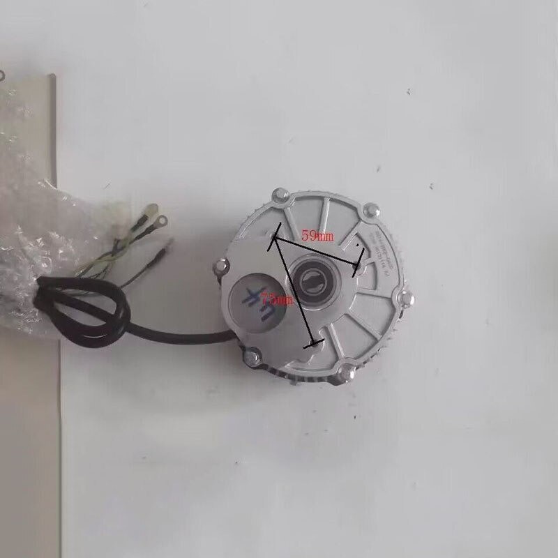 1418HQF 500W DC 48V 60V Brushless Motor Bicycle Motor Without Differential Gear