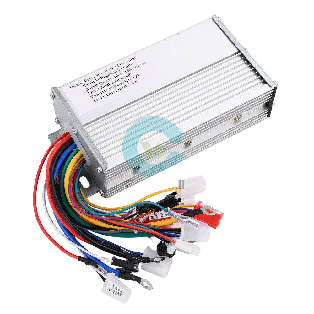 Controller 36V48V60V64V72V 500-1500W 5000W Brushless Electric Bicycle Controller