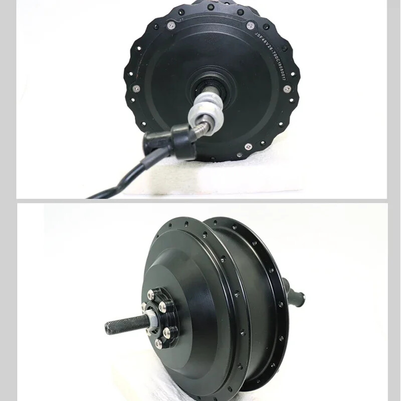 48V 1000W 20 24 26er Snow Electric Bike Fat Tire Brushless Gear Rear Hub Motor
