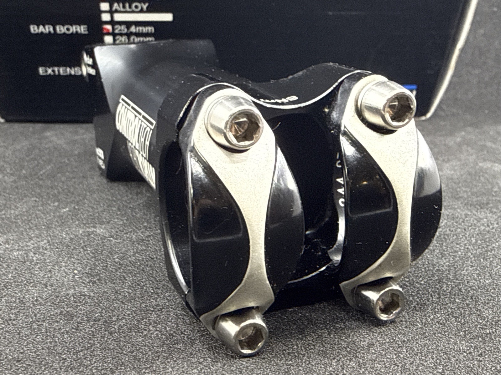 NOS ControlTech SCANDIUM Newton3SCM 100mm 5° 1-1/8″ 25.4mm Alloy Stem