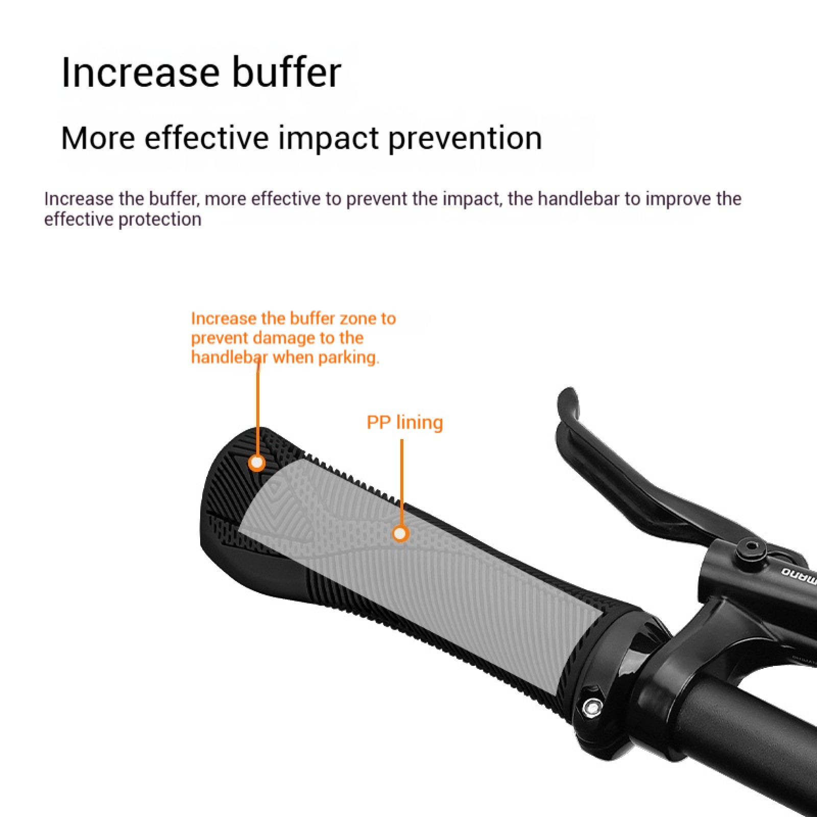 ENLEE Bicycle TPE Soft Handlebar Grips MTB Road Bike Handle Bar Cover Anti-Slip