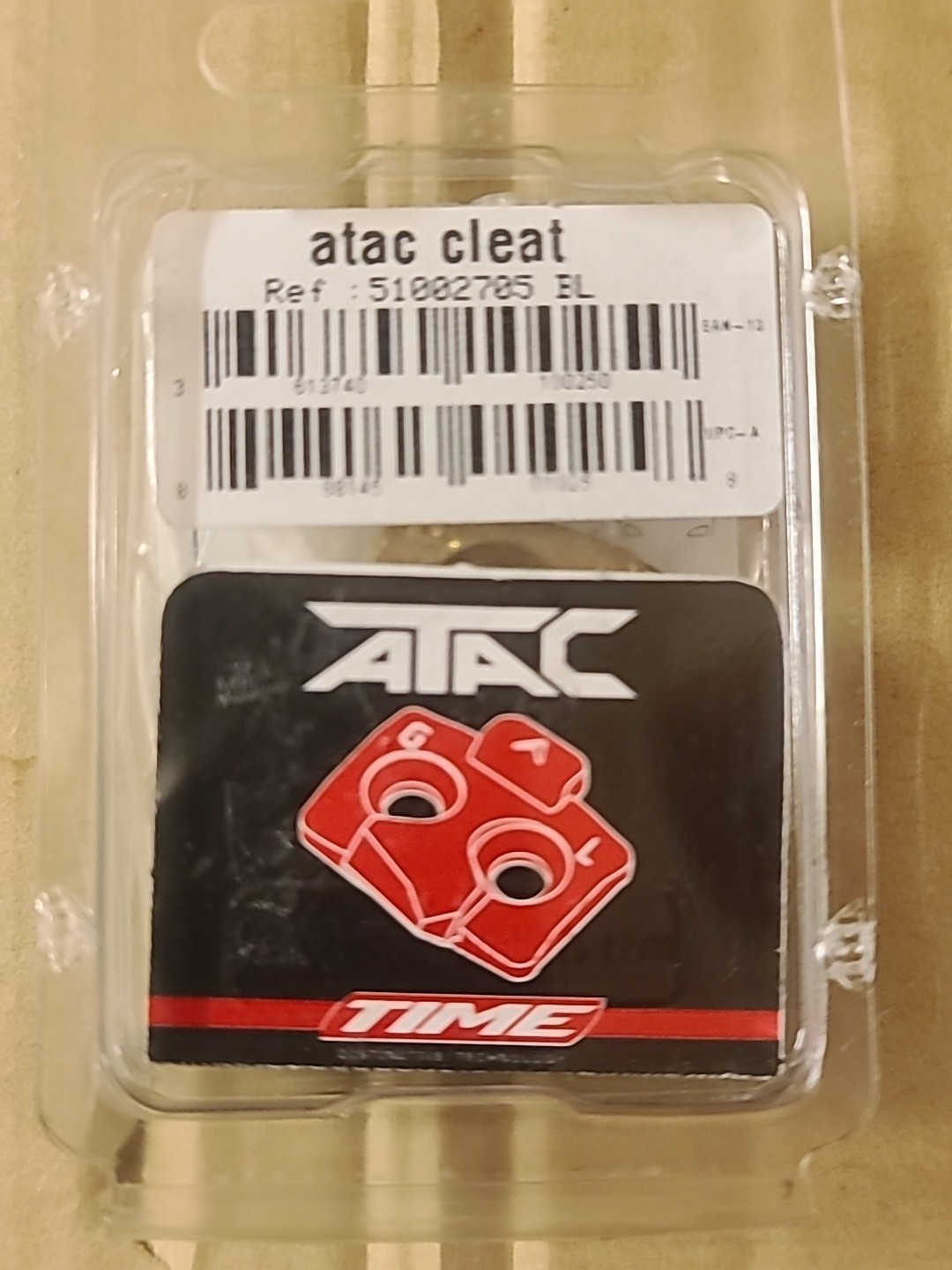 New Time ATAC Cleats with Screws 