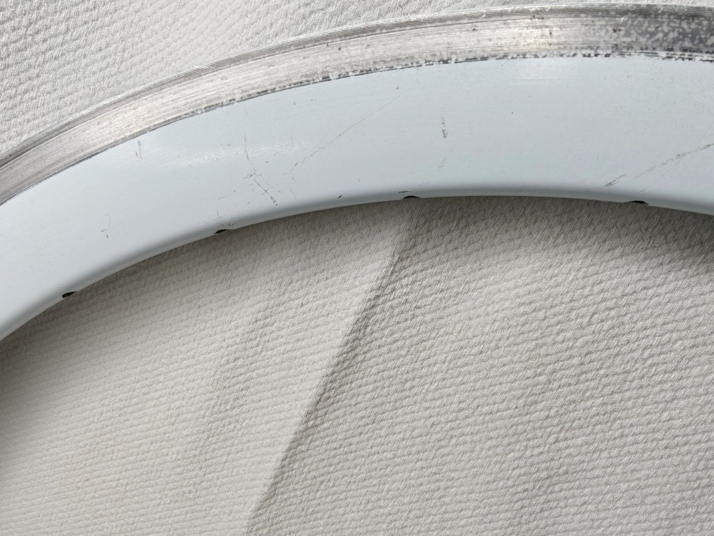 Deep V Aero Rim PAIR 700c 32H White 43mm | Fixie Single Speed Track