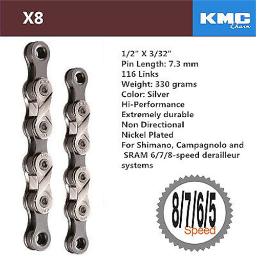 Original KMC BIKE Chain 6/7/8/9/10/11/12 Speed Bike Chain MTB Road Bicycle Chain