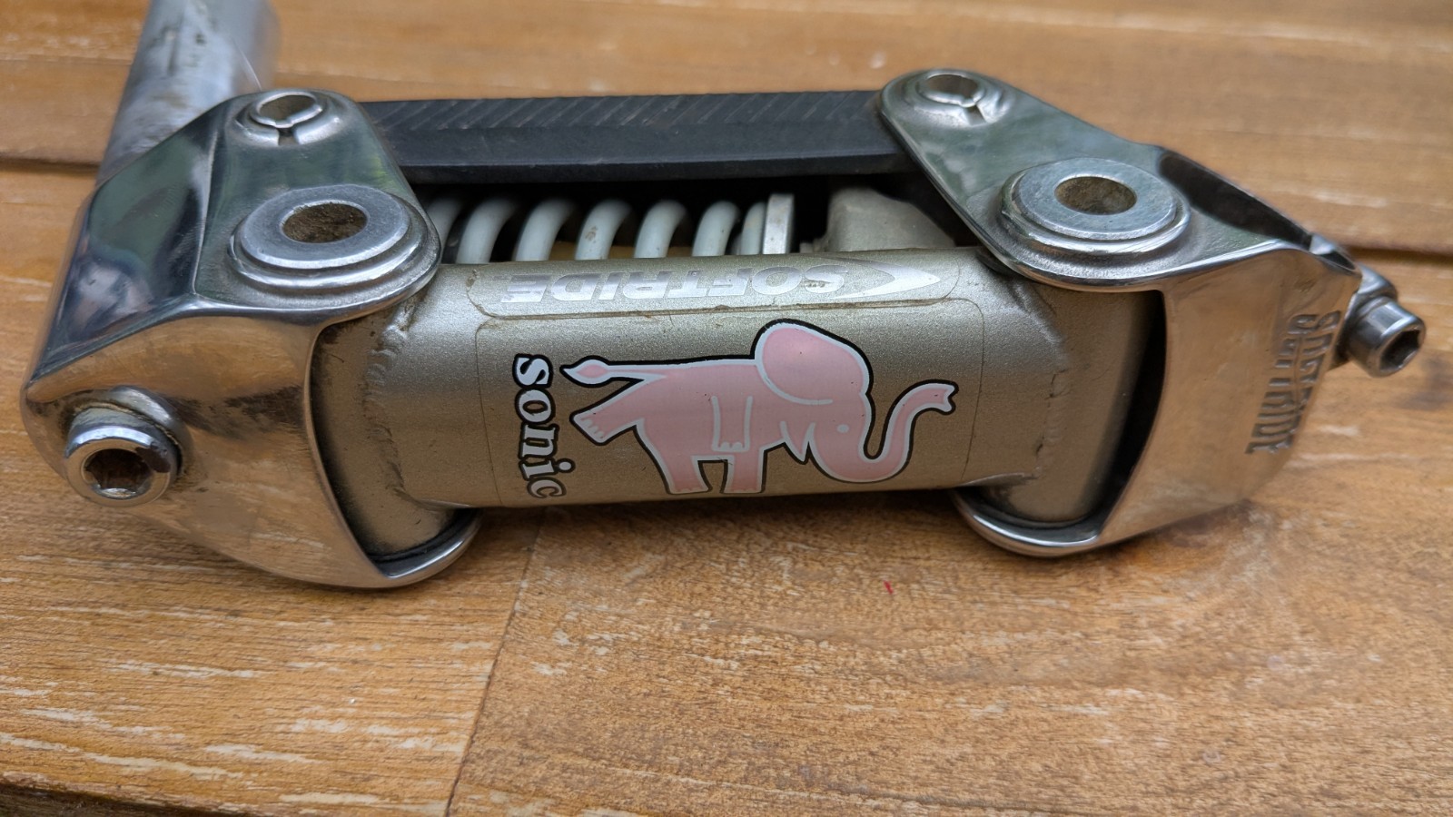 Vintage 140mm Softride Stem 1 In Threaded Quill Suspension MTB 25.4