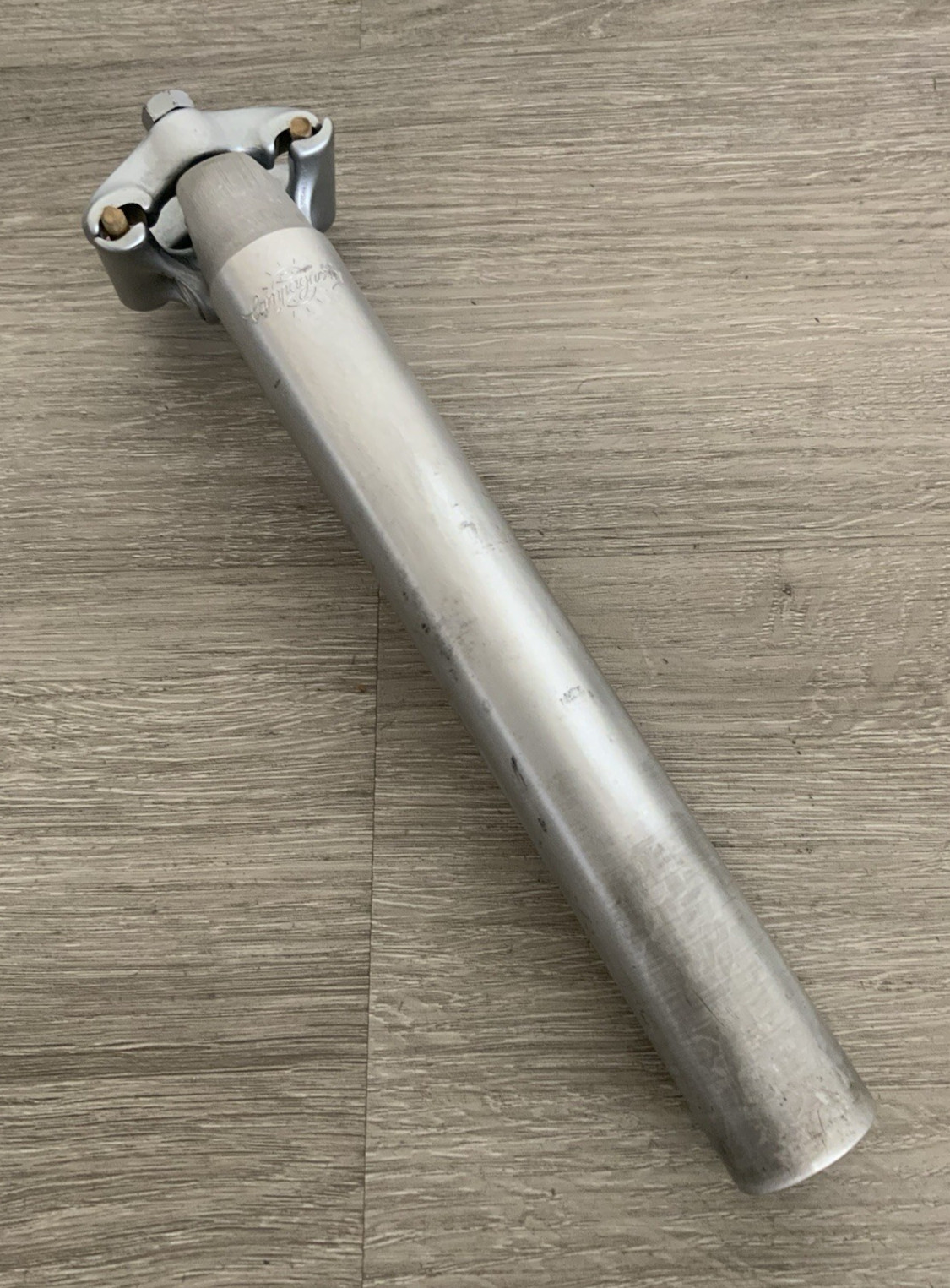 CAMPAGNOLO RECORD SEAT POST 26.8 MM 220 MM TOTAL LENGTH 318 GRAMS