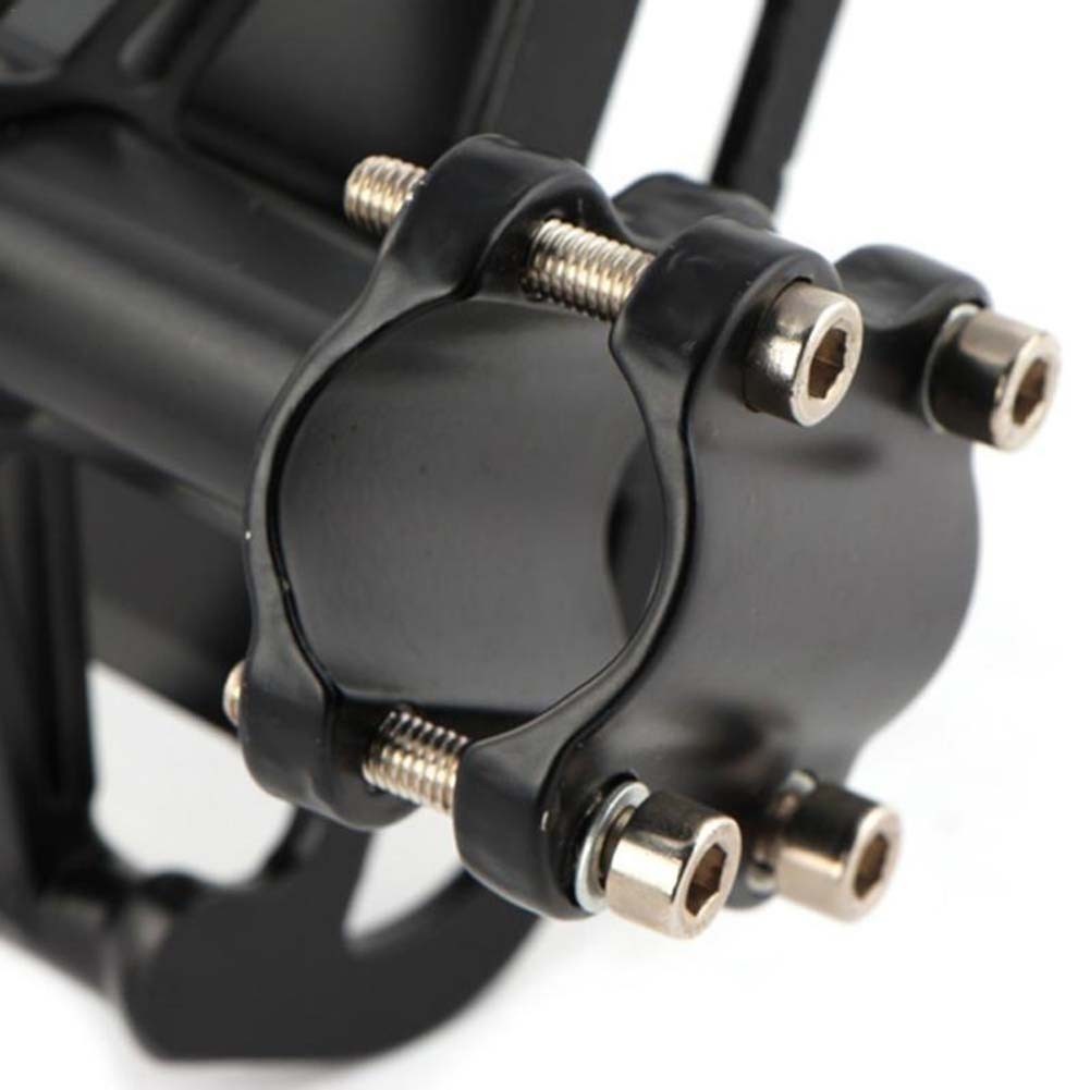 Lightweight Aluminum Rear Bike Pannier Rack with Quick Release Screw Mount