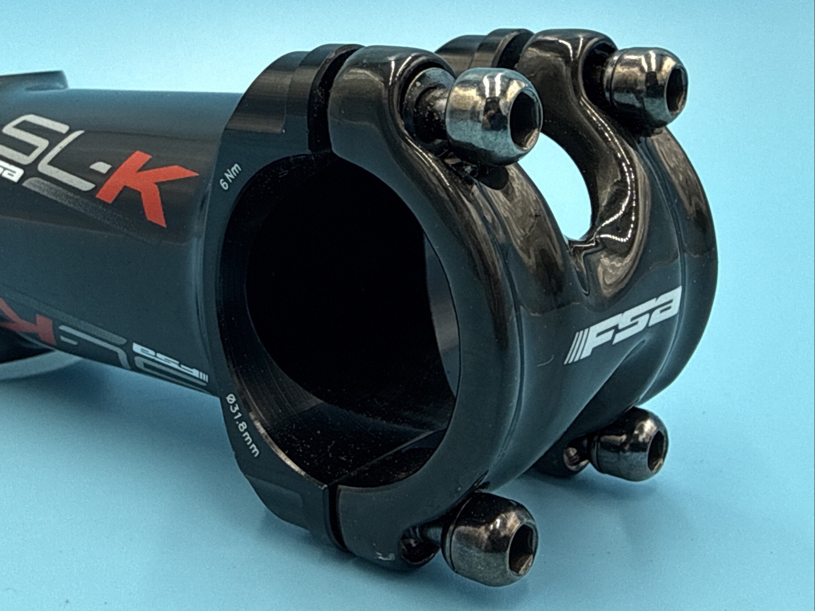 Full Speed Ahead FSA SL-K OS-123 1-1/8″ 90mm 31.8mm Clamp 6° Alloy Stem