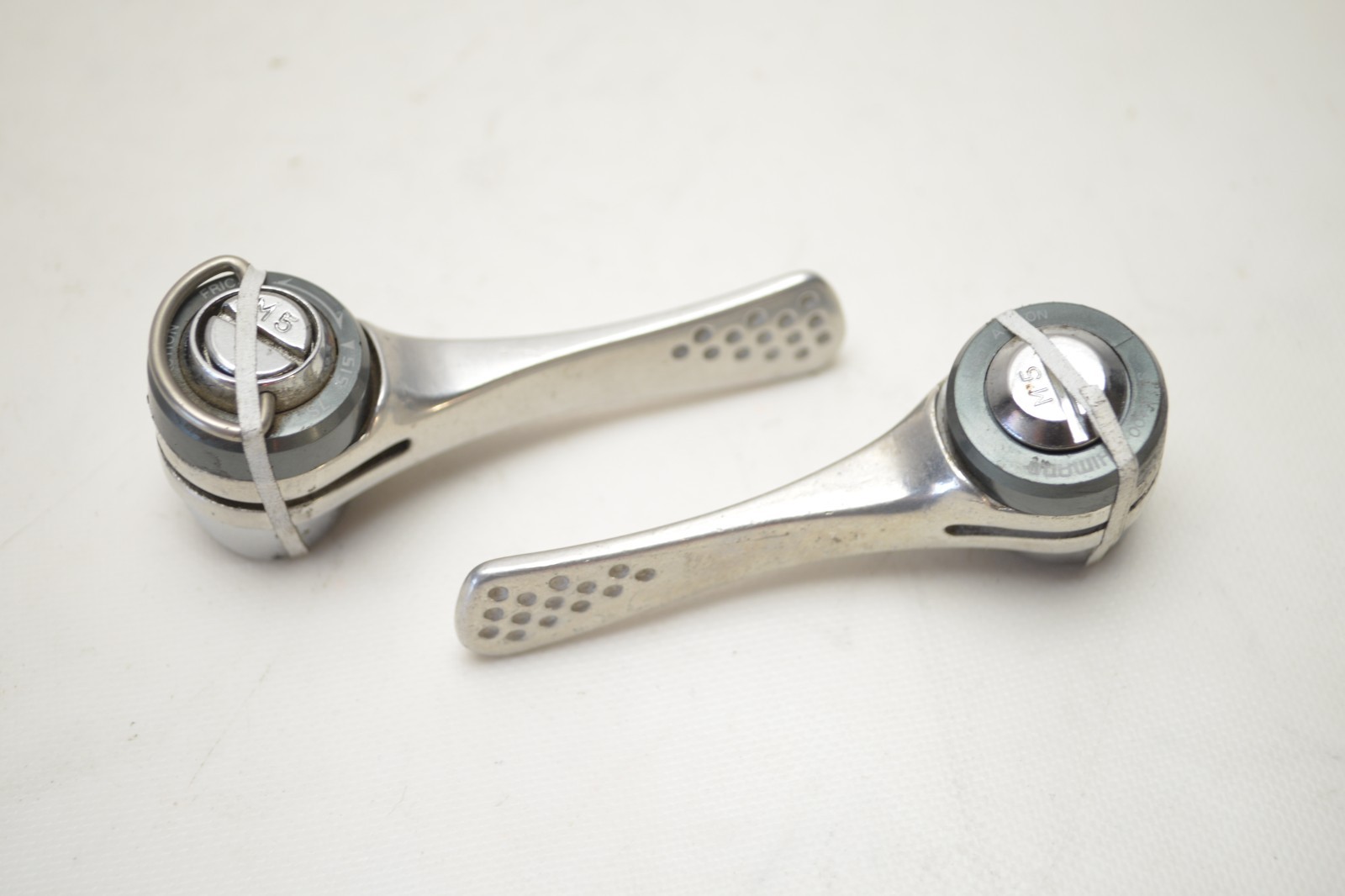 SHIMANO EXAGE 400EX SL-A400 BICYCLE 7 SPEED BRAZE-ON FRICTION SIS SHIFTERS
