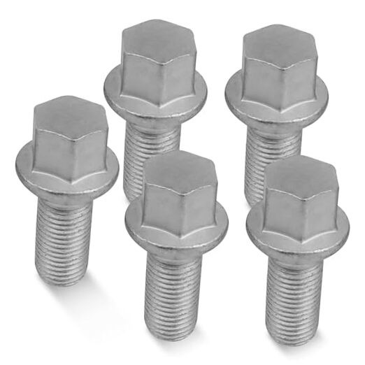 M14 x 1.5 mm Wheel Lug Bolts Nuts for Mercedes Benz 2003-2018 A B C E 5PCS