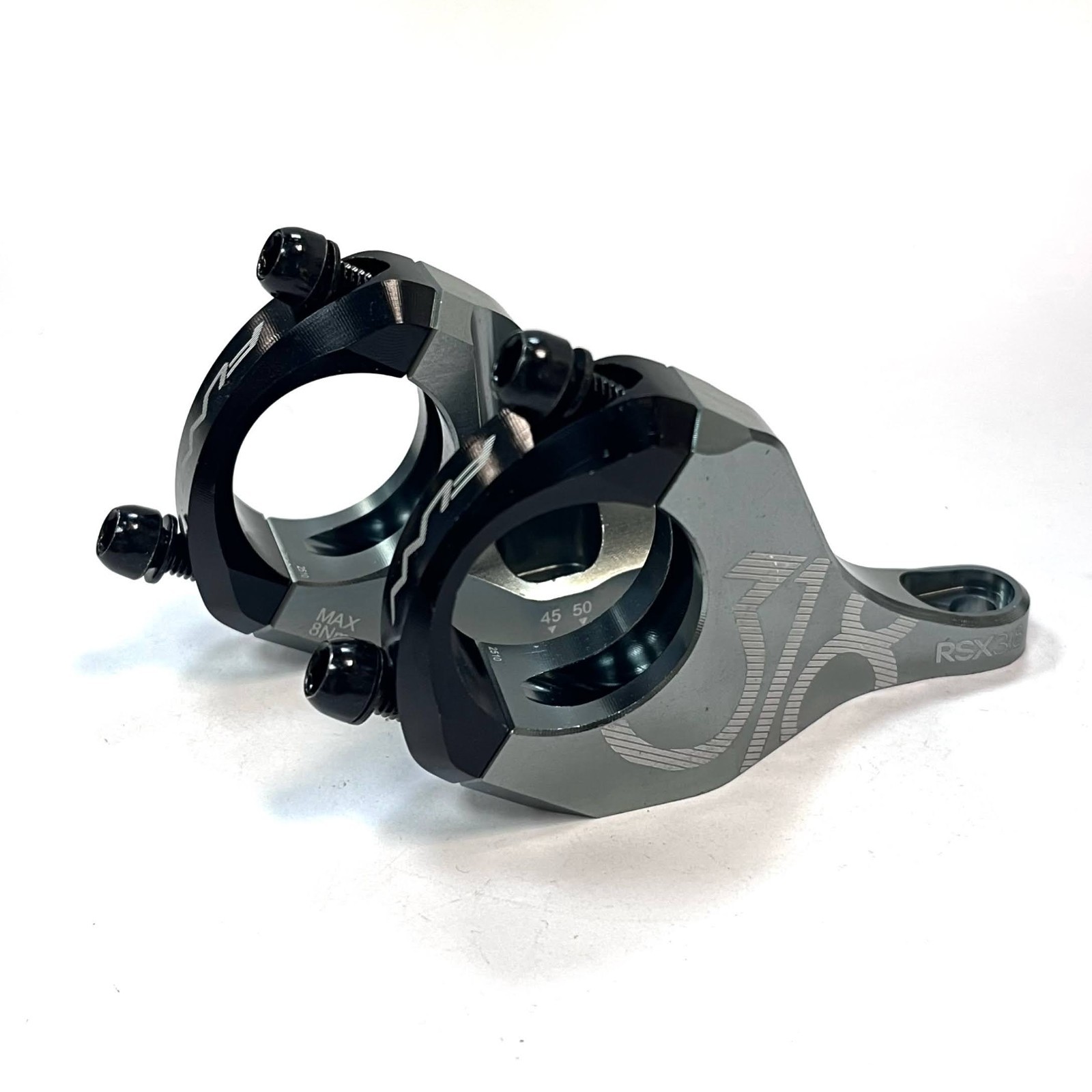 Funn RSX Direct Mount Stem (31.8mm Bar Clamp, 30mm Rise, Gray) -Lightly Used