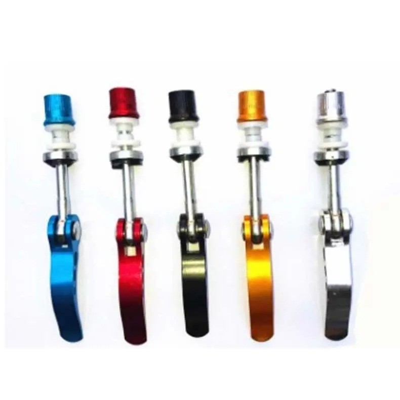 Aluminium Bike Seatpost Clamp Quick Release Mtb Seat Tube Bicycle Part
