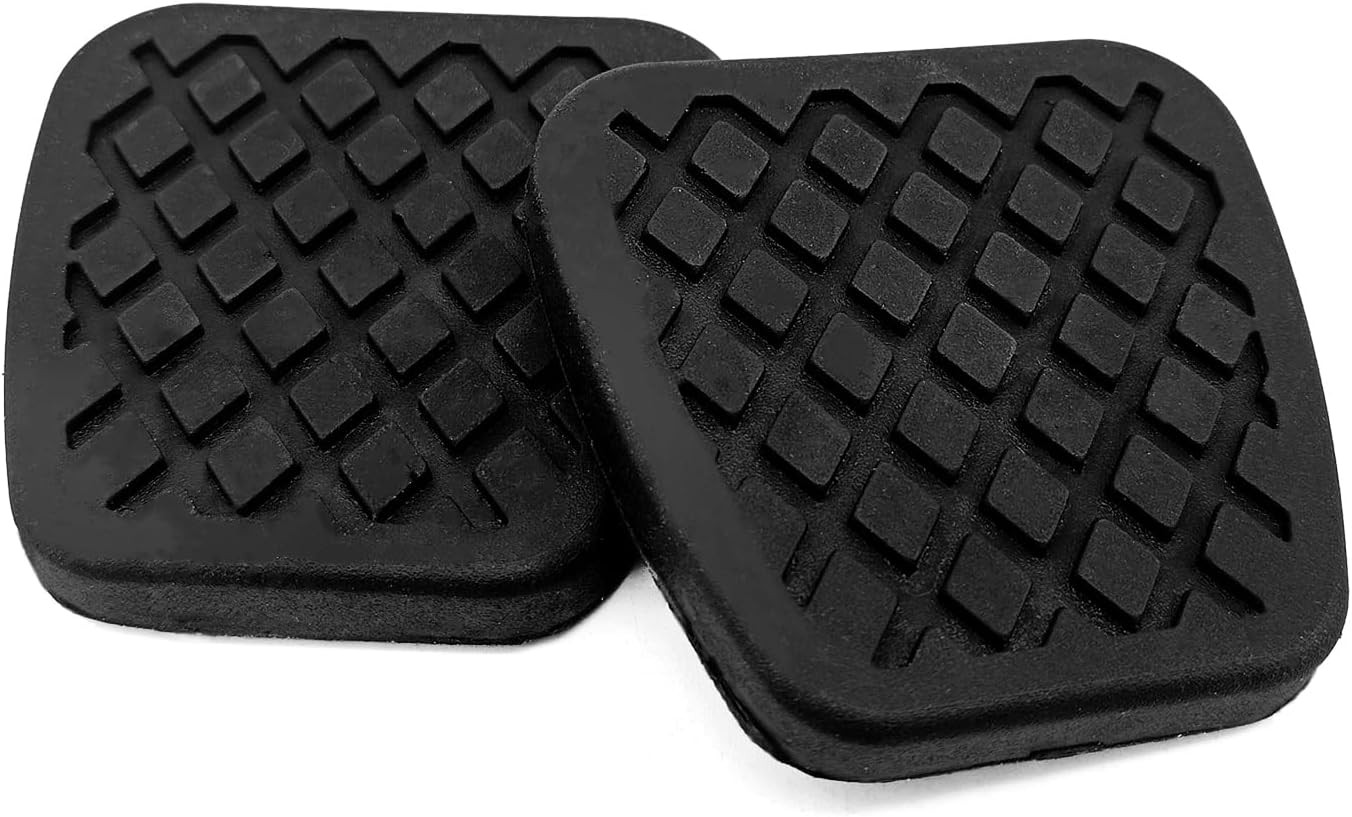 2 x Brake & Clutch Pedal Pad – Rubber Cover Pedal Pad Cover Replacement 46545