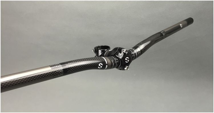 Carbon MTB Road fixie Bicycle Stems Kids Bike Riser bar Short Handlebar Stem Kit