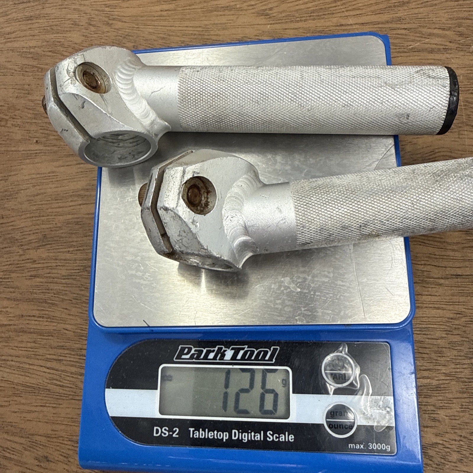 Control Tech Control Stix Silver Bar Ends Short