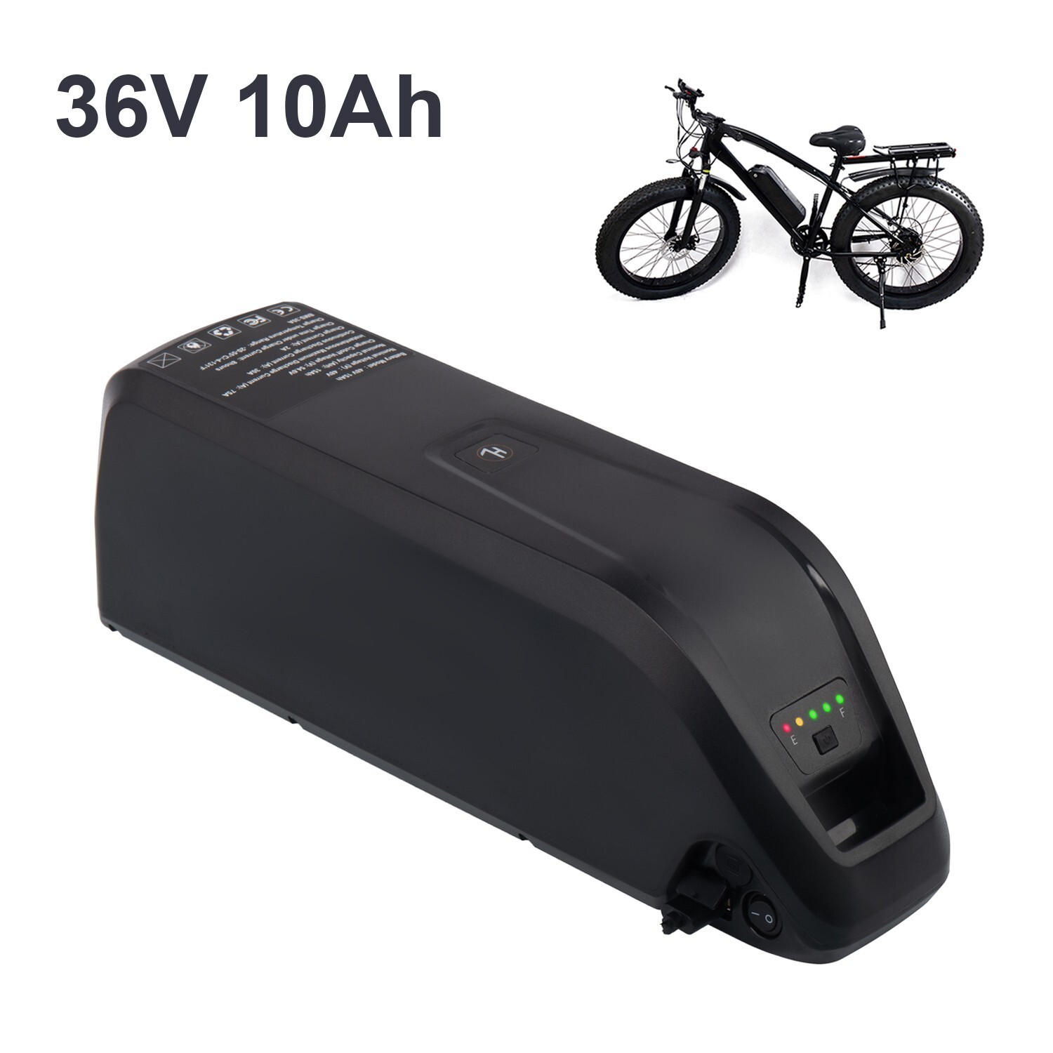 36V Lithium Battery Electric Bike Battery 36V 10Ah Ebike Battery for 750W Motor