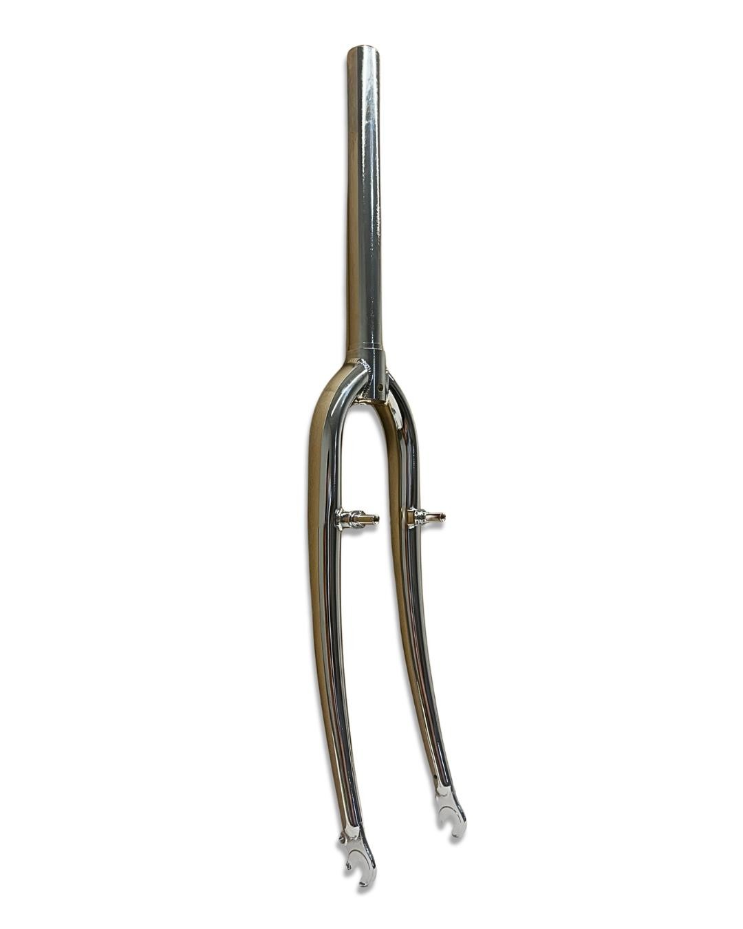 UltraCycle Retro 26” Chrome Steel Rigid Fork 1-1/8” 100mm QR V-Brake
