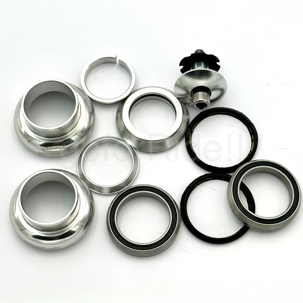 FSA Orbit X 1″ Threadless Bike Headset Sealed Bearing 1 inch W/Top Cap Silver