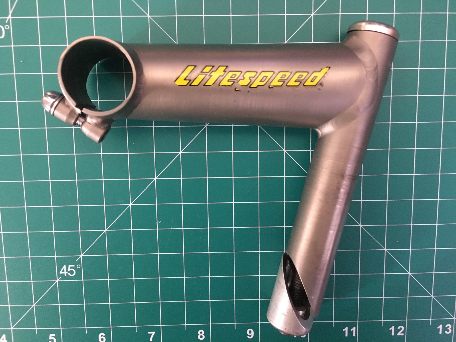 LITESPEED 1″ Titanium Quill Stem Ti 120.0mm Length 26.0mm Clamp 22.2 Vintage