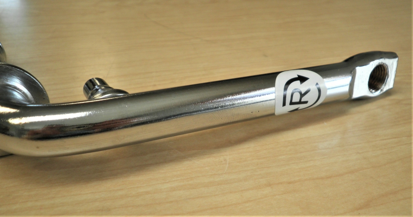 SILVER CADYL 140mm CRANK ARMS BICYCLE/BIKE PARTS 186