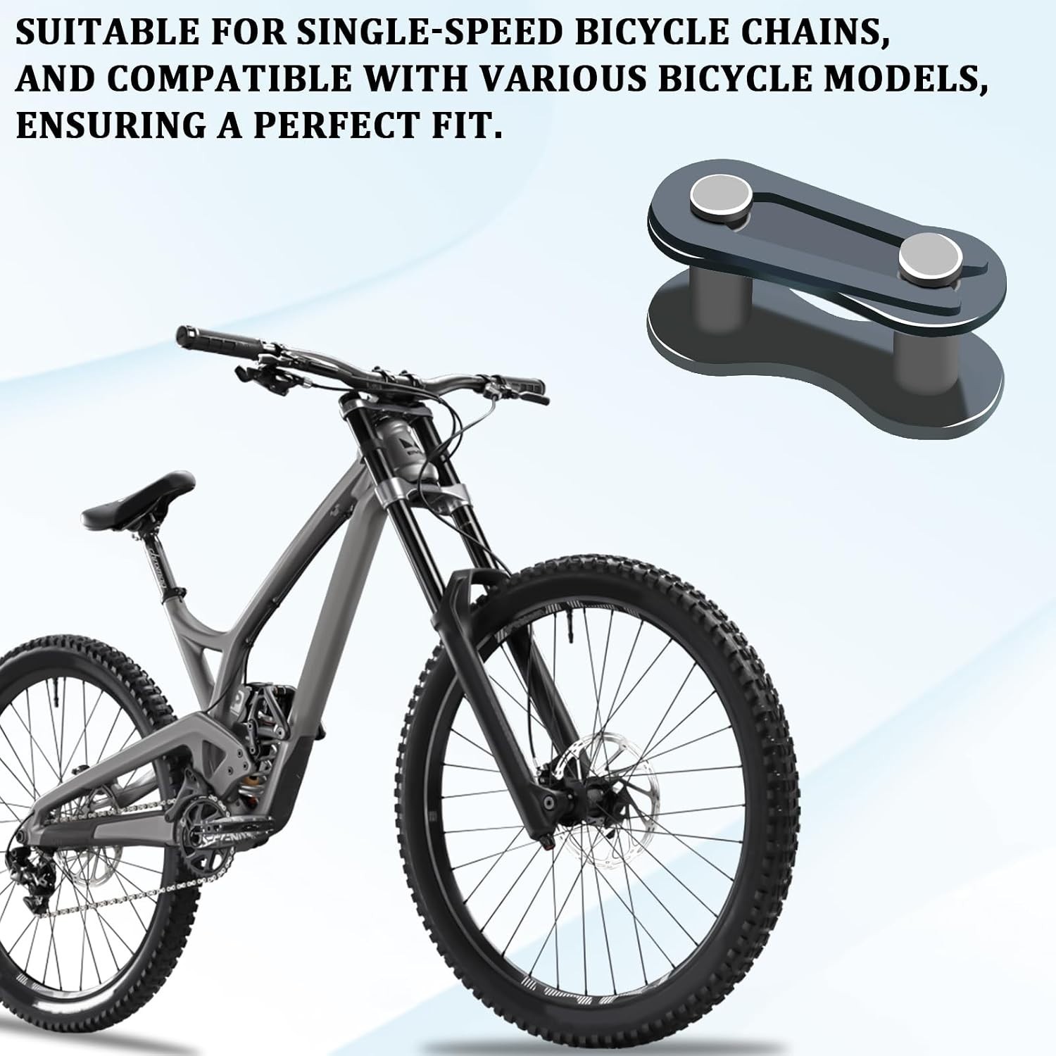 10 Pairs Bike Chain Master Link for Bicycle Missing Chain Link, Single Speed …