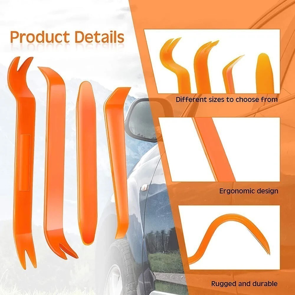 5Pcs Ebike Bicycle Tyre Lever Tube Remover Tool Bike Tire Opener Crow Accessory