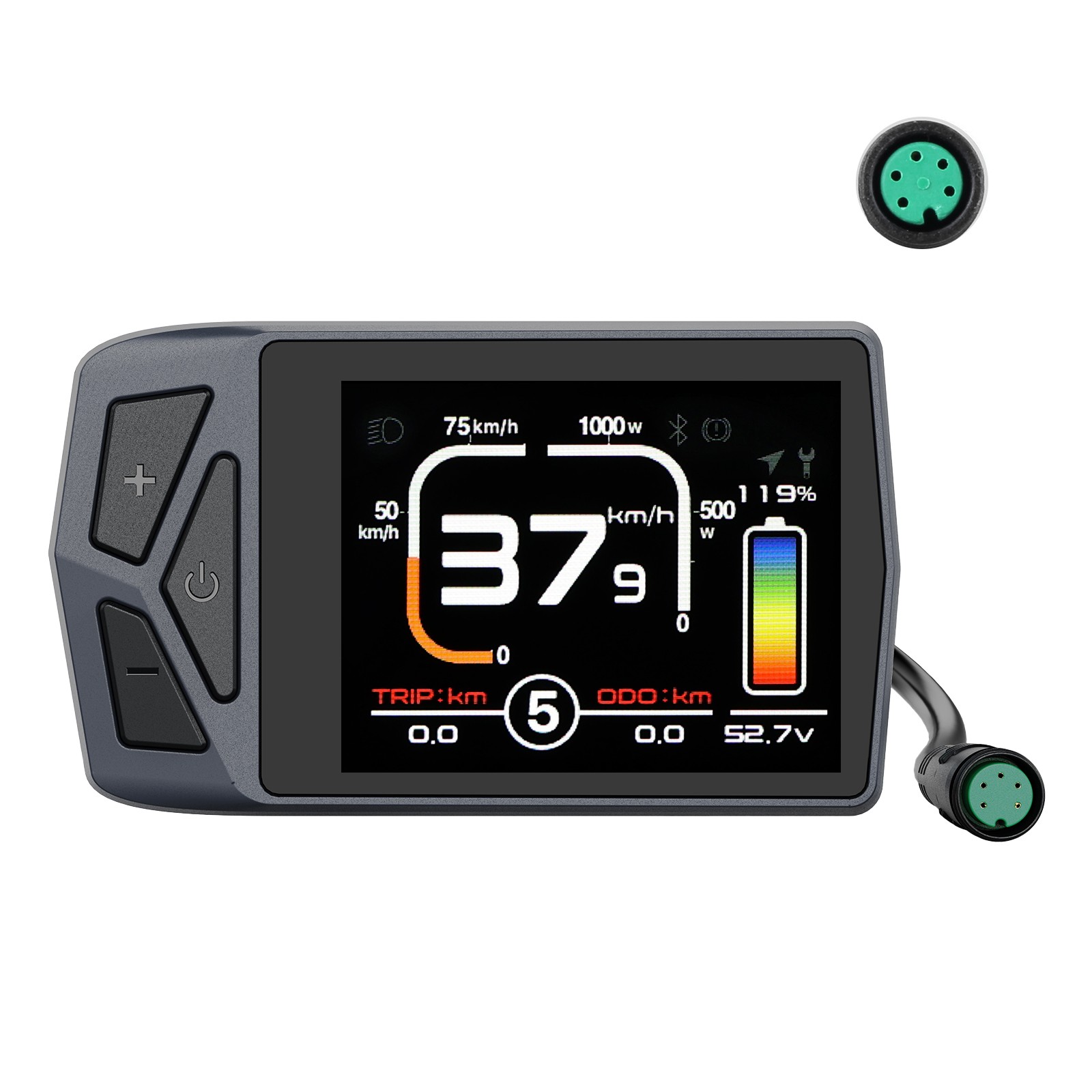 Ebike LCD Display EKD01 UART Protocol for Bafang BBS BBSHD Mid Drive Hub Motor