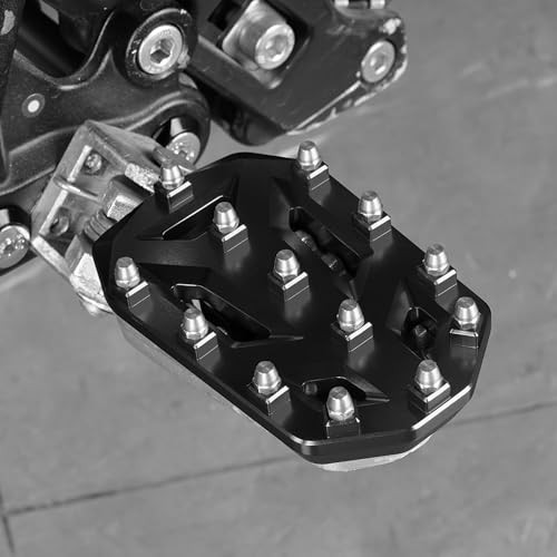 Dirt Bike Original Foot Pegs Extender Pedal 6061 Aluminum CNC Pedals Black