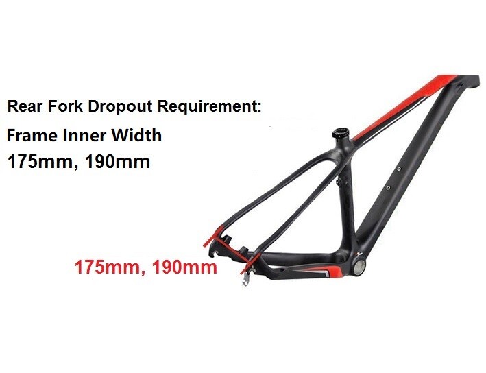 On Sale 48V 1000W Bafang G062 Brushless Geared Fat Bike Rear Motor 175mm 190mm