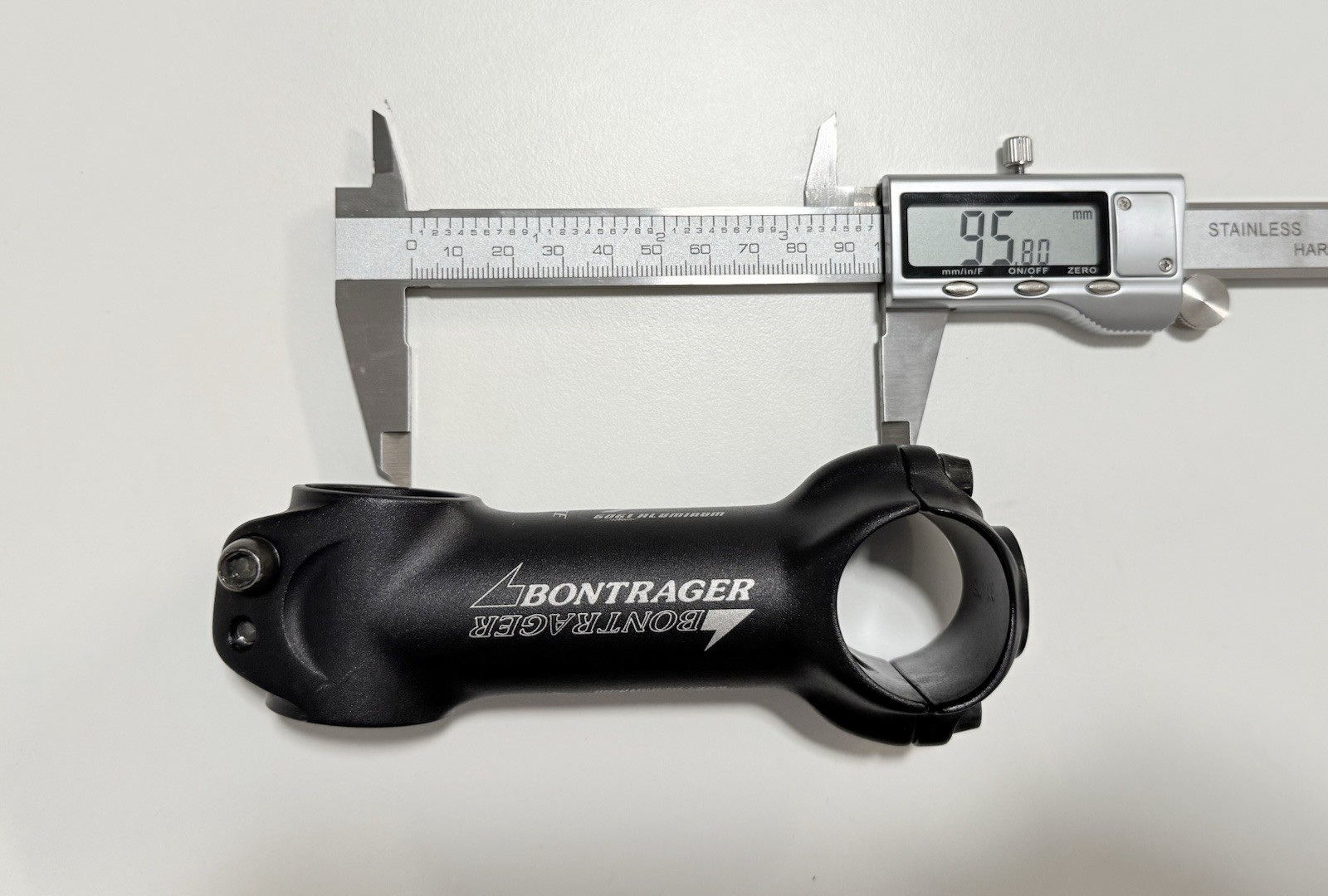 Bontrager Race 95mm Bicycle Stem 1 1/8″ Clamp 31.8 mm