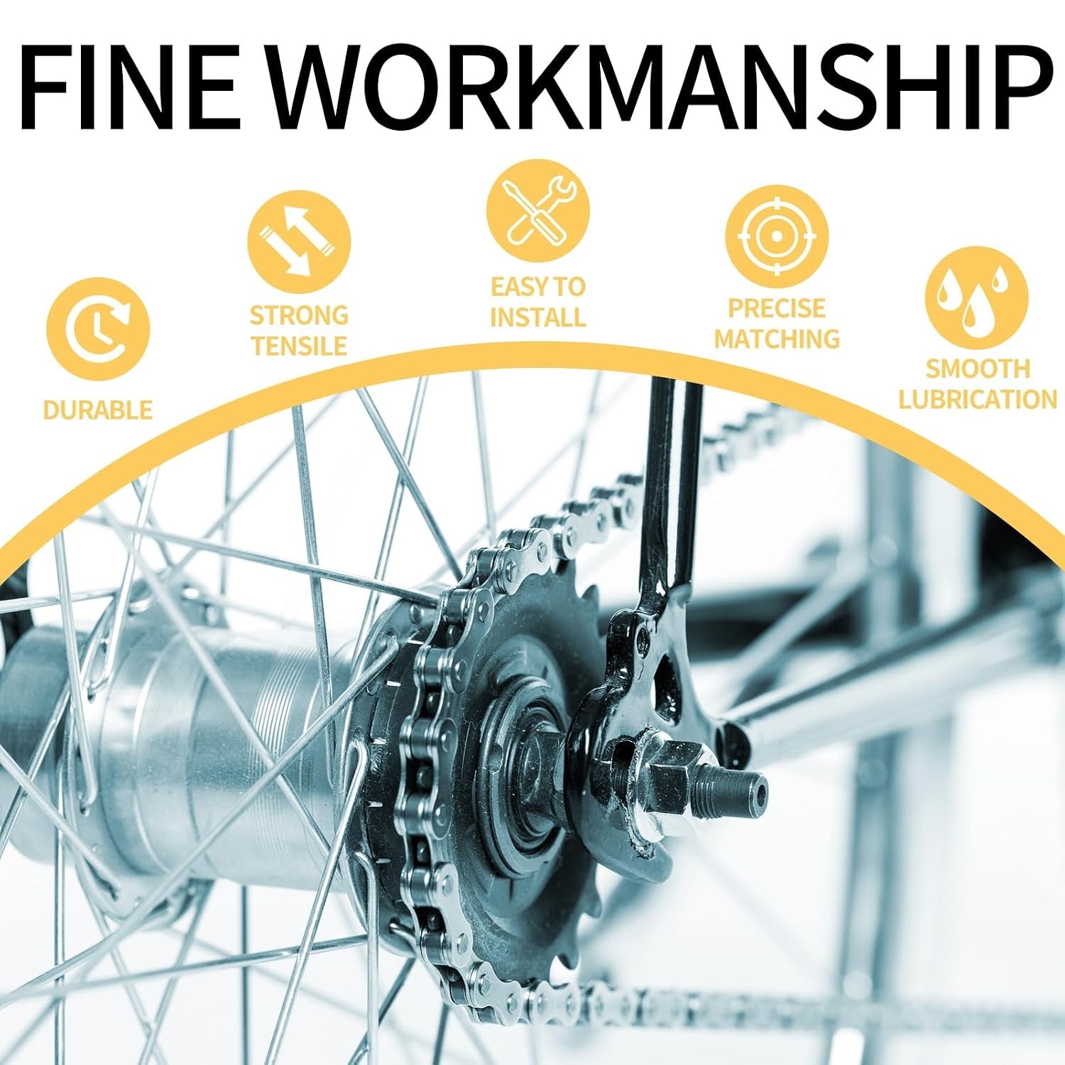 Bike Mechanic Repair Kit for 6/7/8 Speed Chains, Includes Link Plier & Breaker