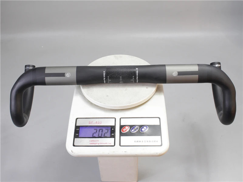 Full Carbon Road Bicycle Racing UD Matt Integrated Handlebar 31.8mm Bent Bar