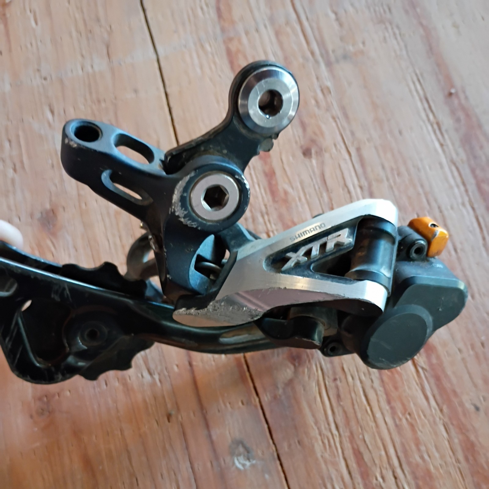 Shimano XTR RD-M986 Rear Derailleur 10s with Clutch Medium Carbon Cage GS PARTS