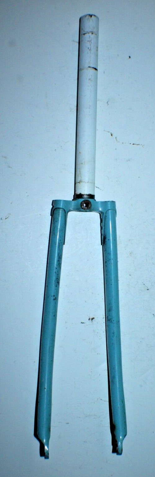 Surly Steamroller Fork 700c 1 1/8″ 285mm LRG Steerer Blue Lugged Steel Road Bike