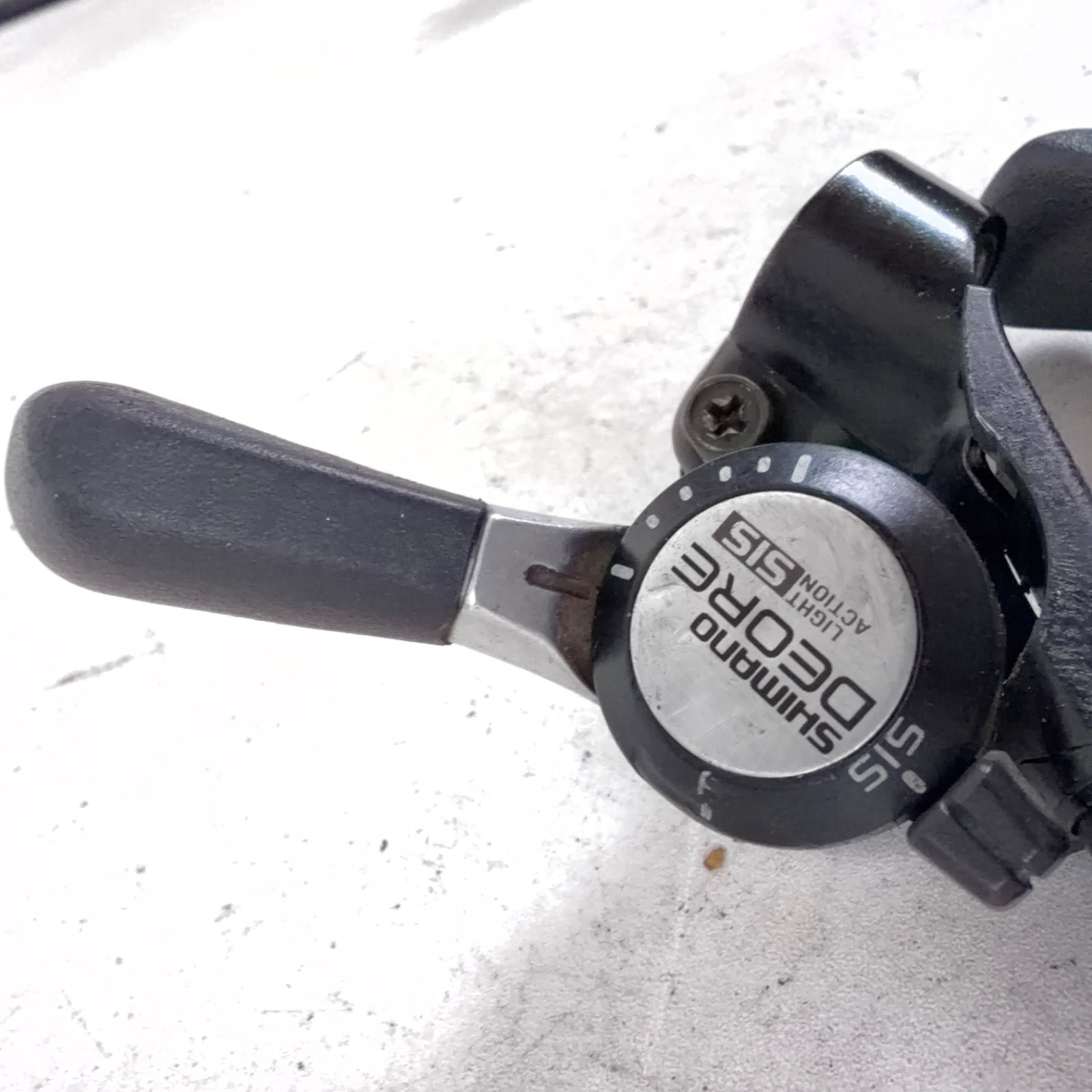 Vintage Shimano Deore SL-MT60 Thumb Shifter Set 6s SIS MTB Mountain Bike INdex