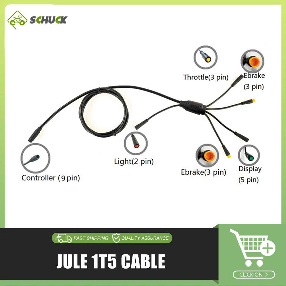 KT Controller 15A-50A E-bike Square Sine Wave Control System 36V 48V 72V Motor