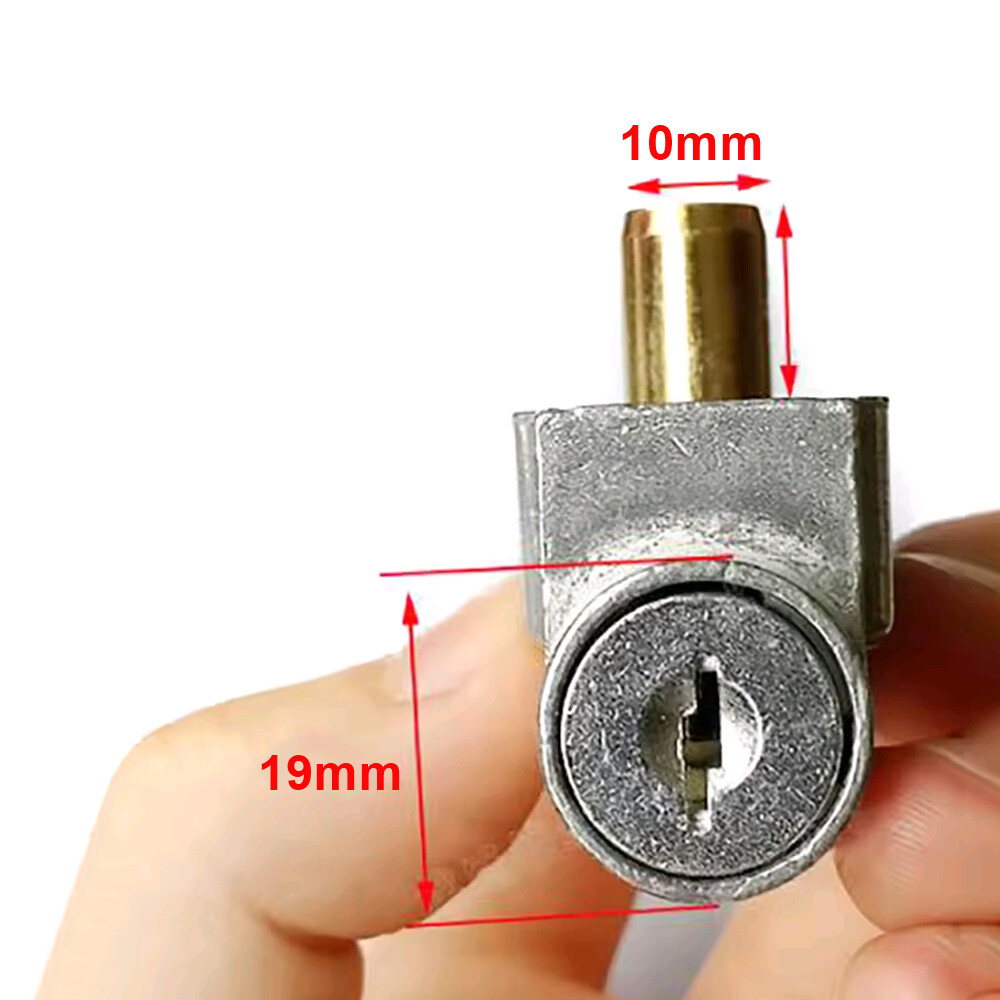 For Electric Bikes Scooter E-bike Motorcycle Battery Safety Pack Box Lock W/2Key