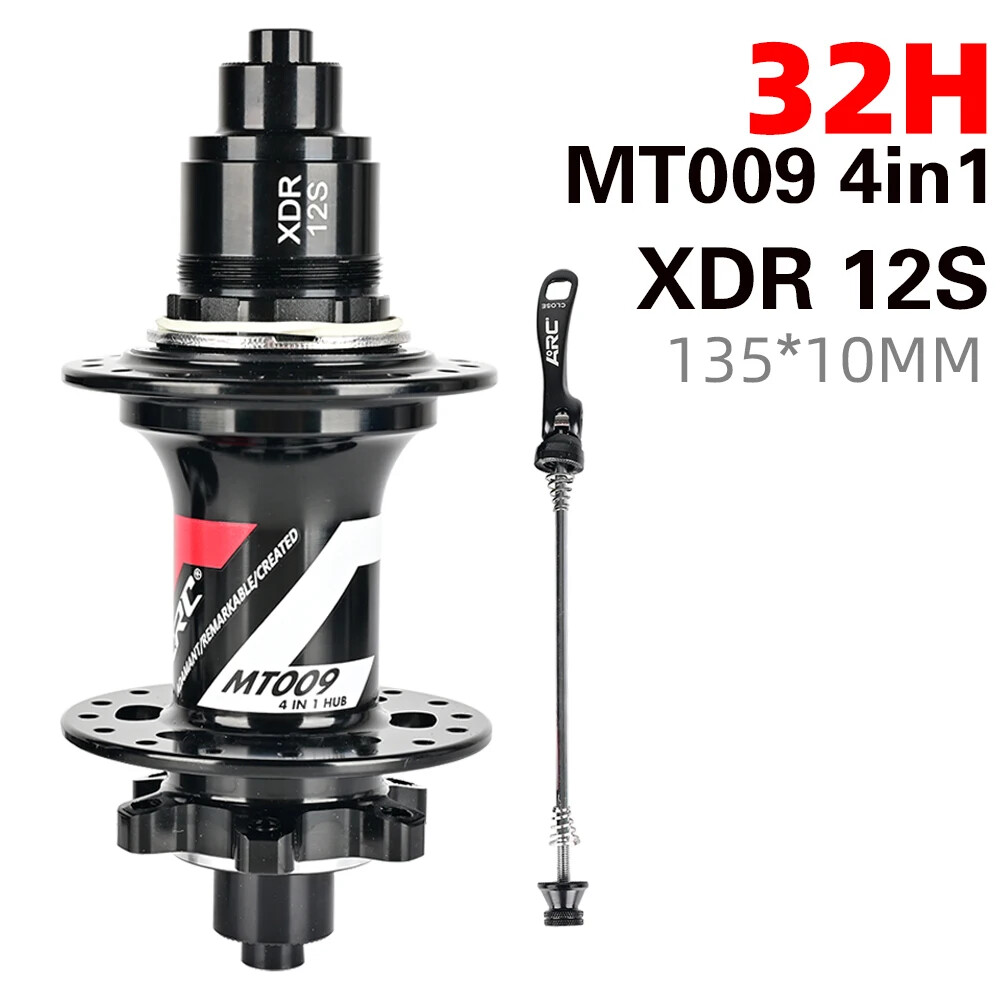 Front Rear 6 Pawls 114T Noise Hub Mountain Bike NBK Sealed Bearing Hub HG XD MS