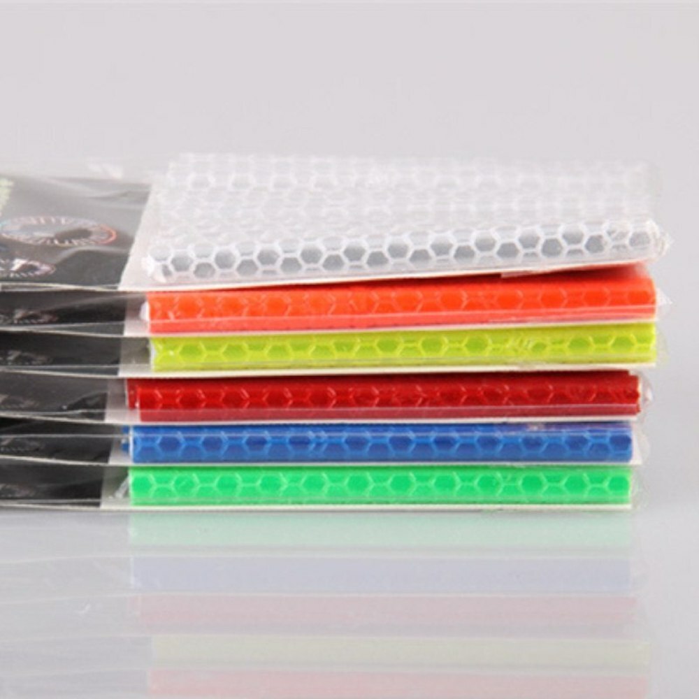 12Pc SPOKE REFLECTORS Bicycle Mountain/Race Bike Riding Wheel Rim Warning Strip