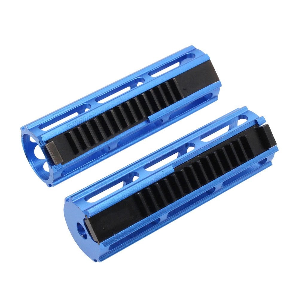 CNC-Machined Aluminum 14-Tooth Piston,SHS Steel-Cut Tooth Metal Ladder High-Flow
