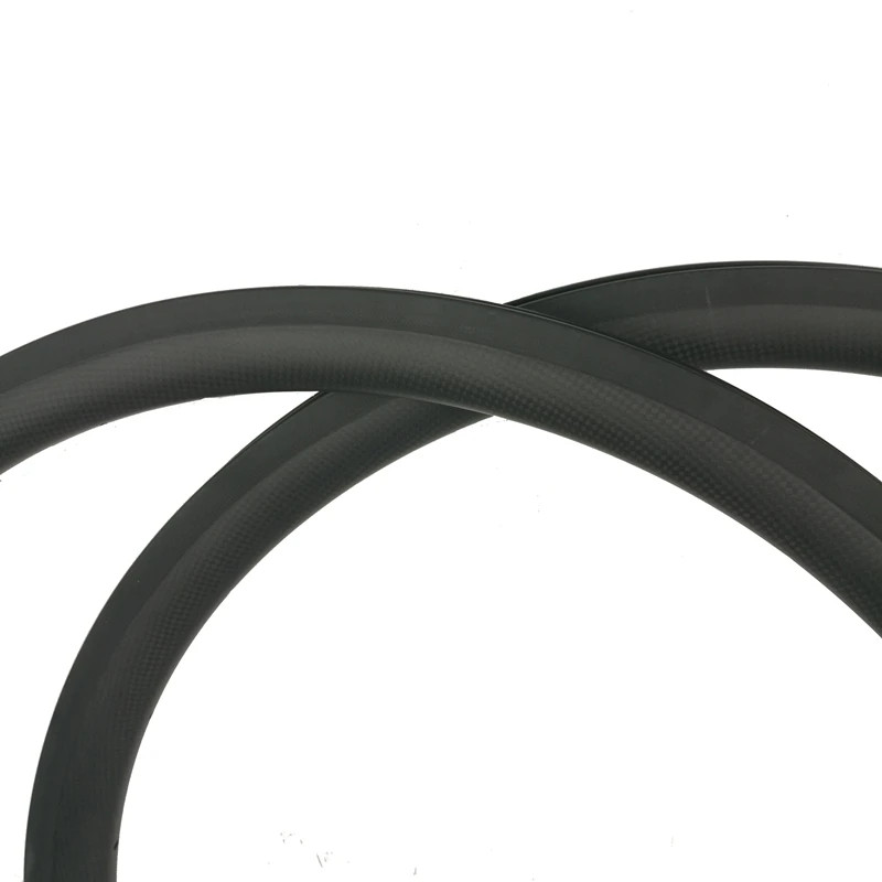 700C Road Bike Carbon Rim 26mm Width Tubular V Brake Disc Brake Rim Matt/Gloss