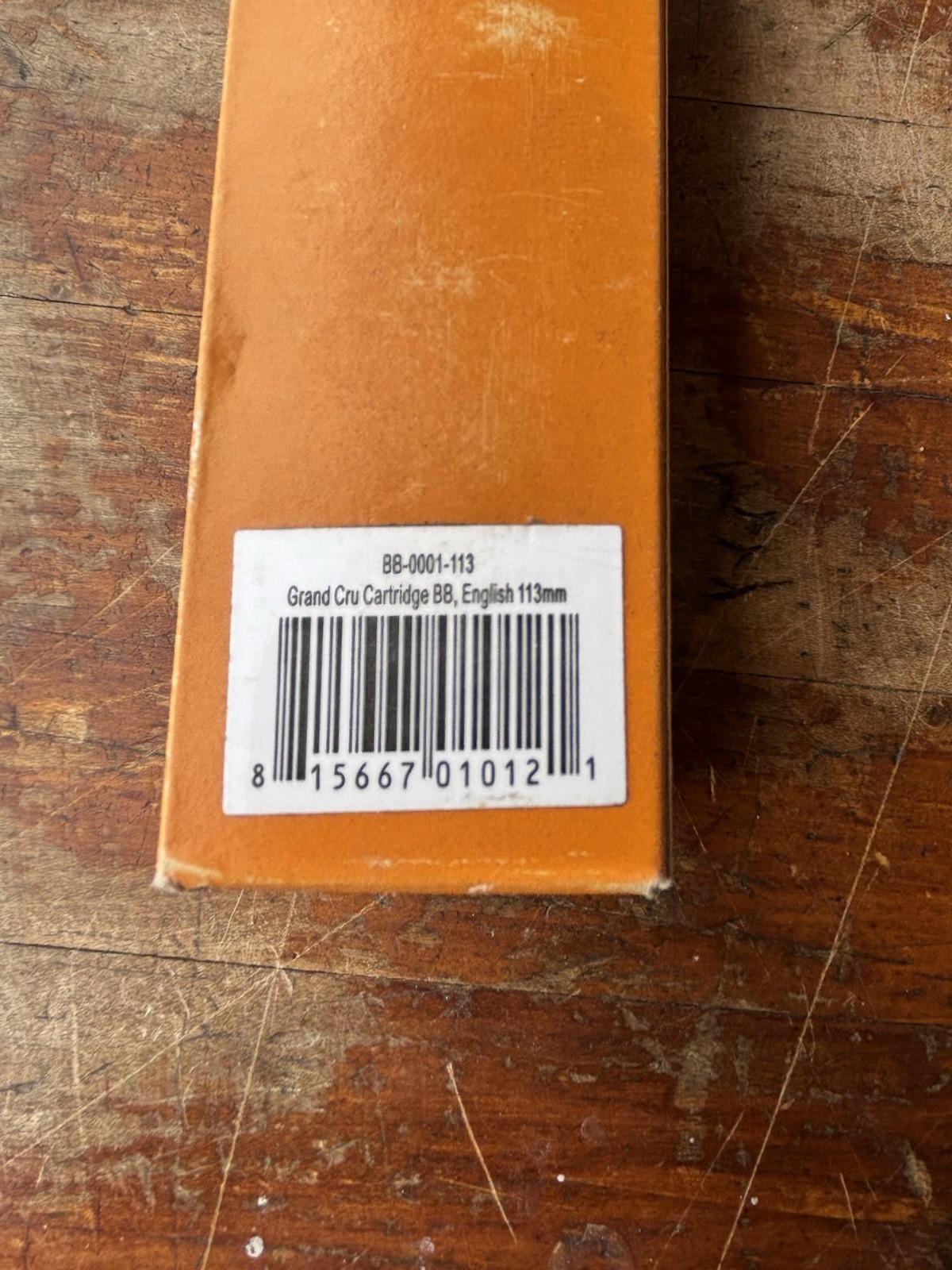 Velo Orange Grand Cru Square Taper Sealed Bottom Bracket 68 x 113 JIS English