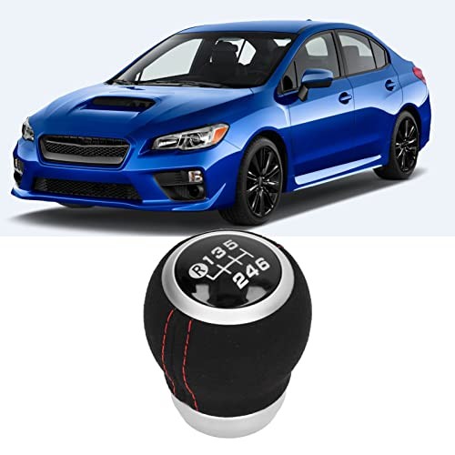 Manual Gear Shift Knob 6 Speed Gear Shift Knob Manual Shifter Head Black Top