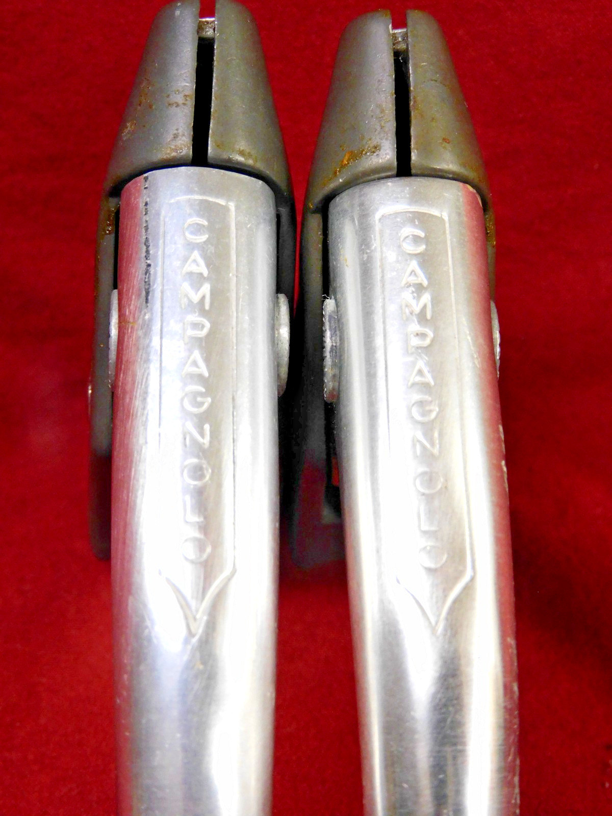 Early 1970’s Vintage Campagnolo Nuovo Record F & R #2030 Brake Levers No Hoods