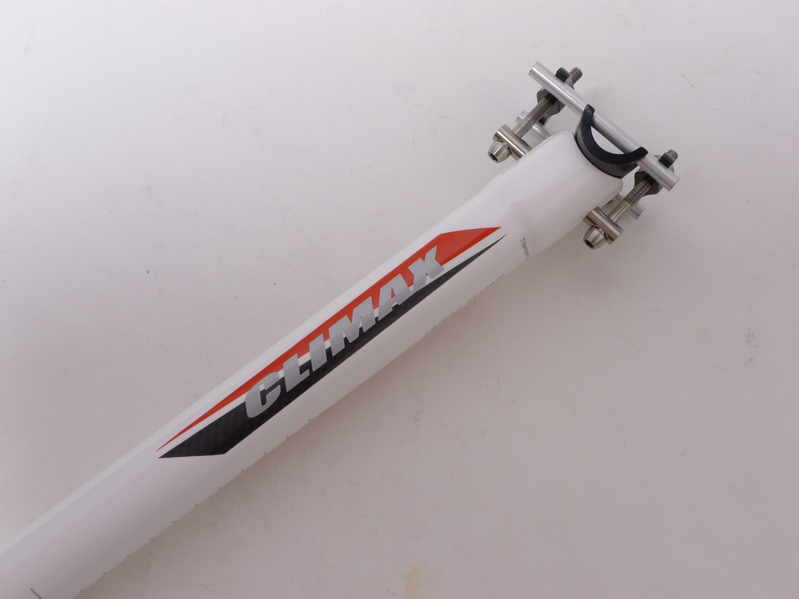 mr-ride 135g,30.9x350mm Climax SP02C 3K gloss carbon Seatpost Road MTB White