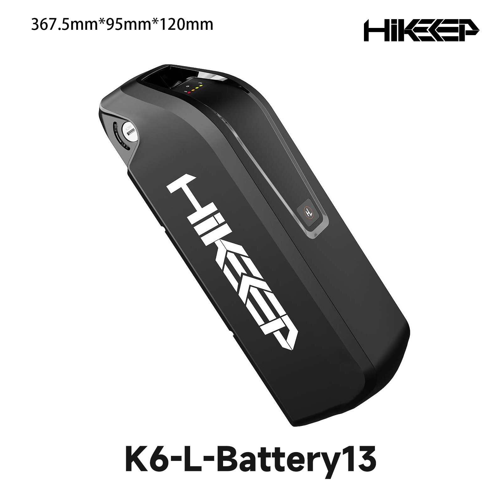 Hikeep 13Ah High-capacity Lithium Battery for K6-L Mountain E-bike Accessories