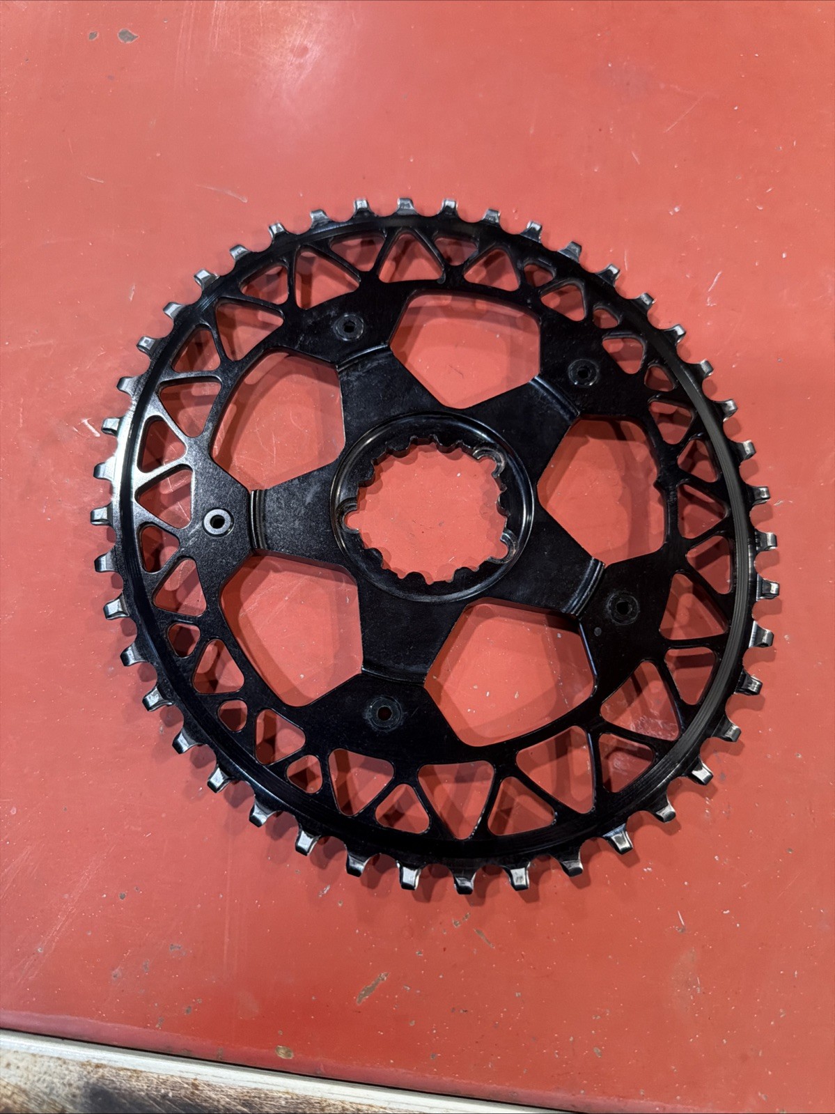 Cane Creek 5 bolt 110bcd 1x Spider eeWings Absolute Black Chainring 44T 3-Bolt