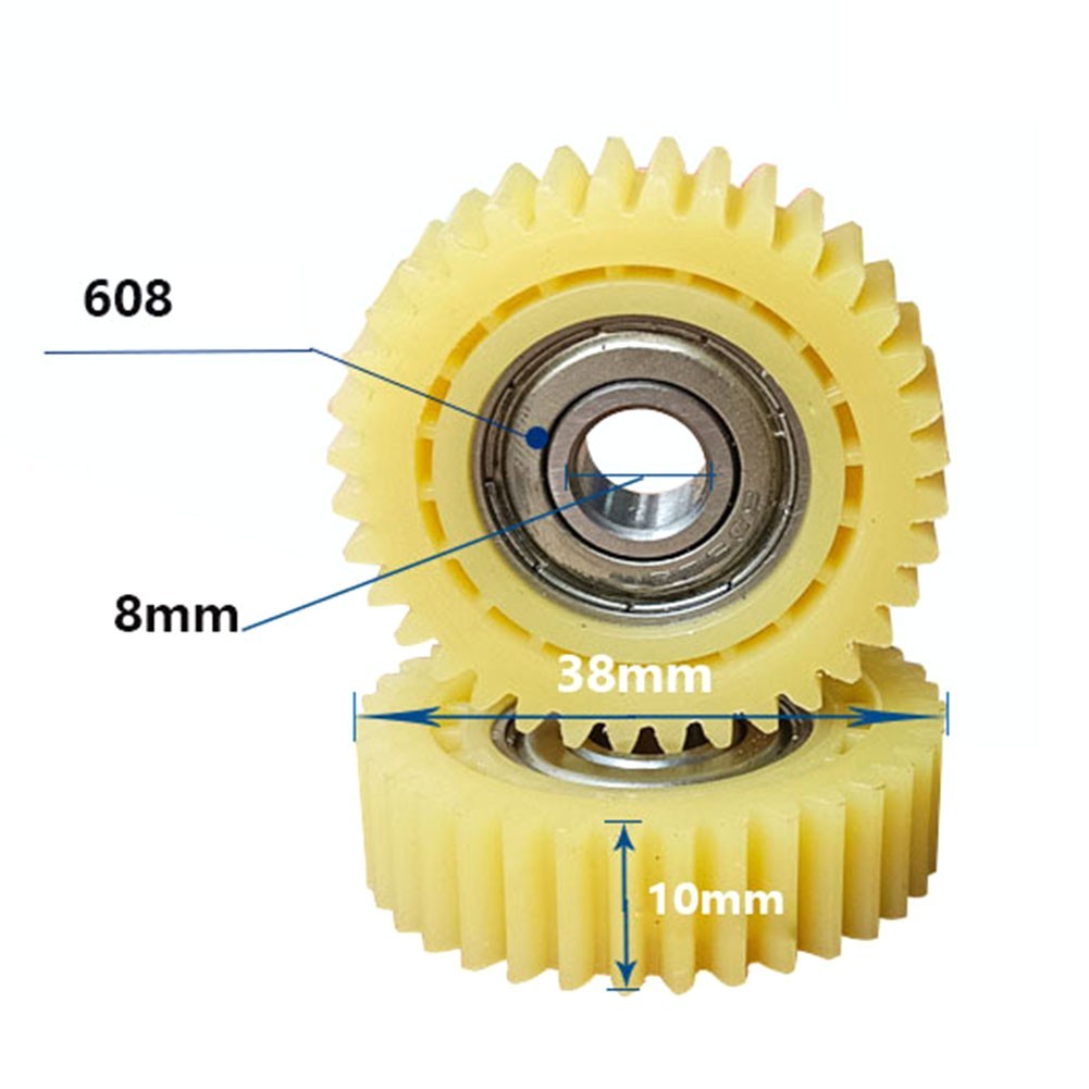 Planetary Gear Nylon Stainless Steel Wheel Hub With 608 Bearings 1pc New